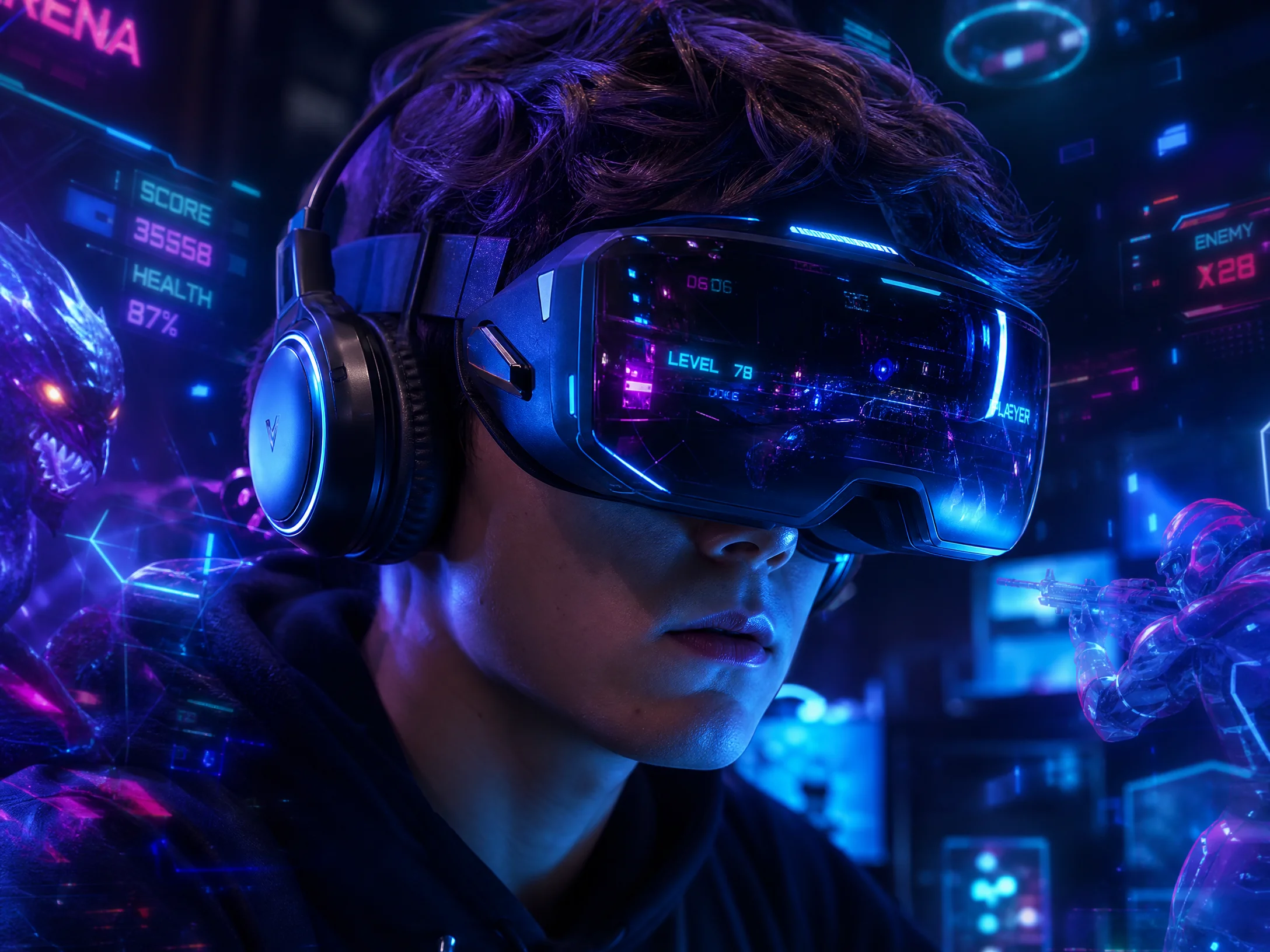 VR竞‍技游戏体验